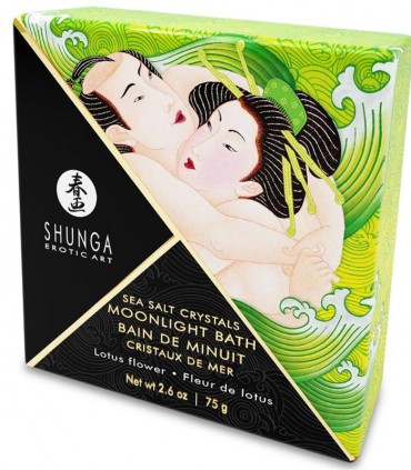 Shunga Sales De BaÑo Aromatizadas Lotus 75gr