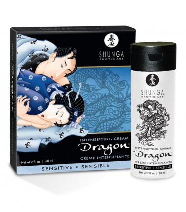Shunga Dragon Crema Sensitive Para Parejas