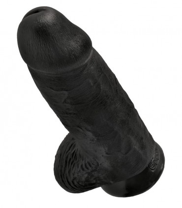 King Cock Pene Rechoncho 9 - Color Negro