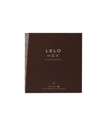 Lelo Hex Condoms Respect Xl 36 Pack