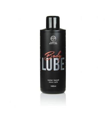 Bodylube Body Lube Lubricante Base Agua Latex Safe  1000 ml.