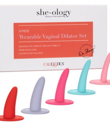 Calex Kit 5pc Dilatadores Vaginales O Anales  Multicolor