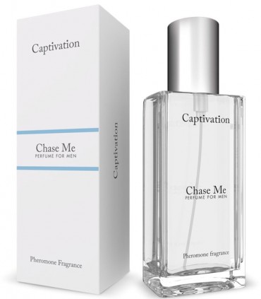 Captivation Chase Me Perfume Con Feromonas Para Él 30 ml