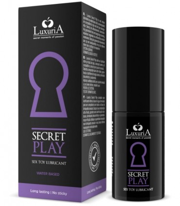 Luxuria Lubricante Para Juguetes Secret Play 30 ml