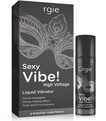 Orgie Sexy Vibe! Vibrador Liquido Extra Fuerte 15 ml