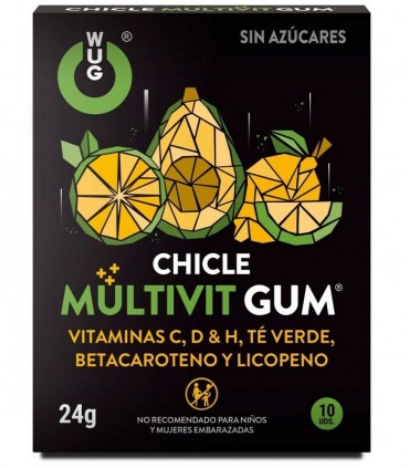 Wug Chicle Multivit Gum 10uds
