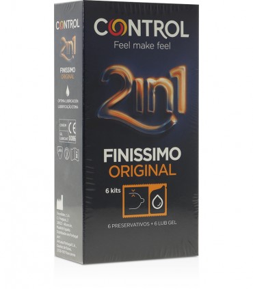 Control Duo Finisimo + Lubricante 6 Unidades
