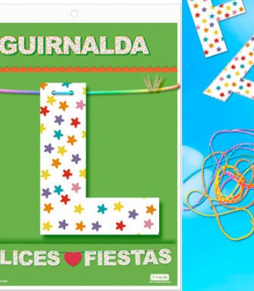 Guirnalda Felices Fiestas (cartulina 220gr)