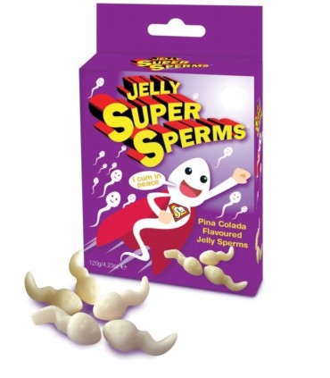 Spencer&fletwood Jelly Super Sperm Gominolas Forma Esperma 120 Gr
