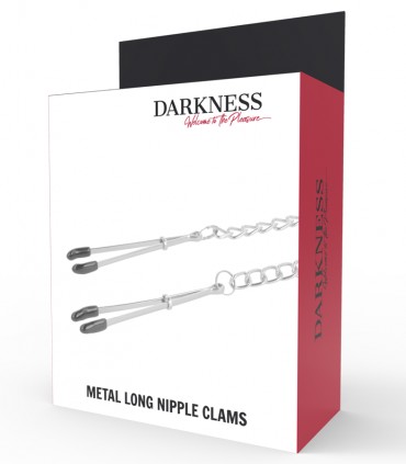 Darkness Pinzas Ajustables Para Pezones Metal