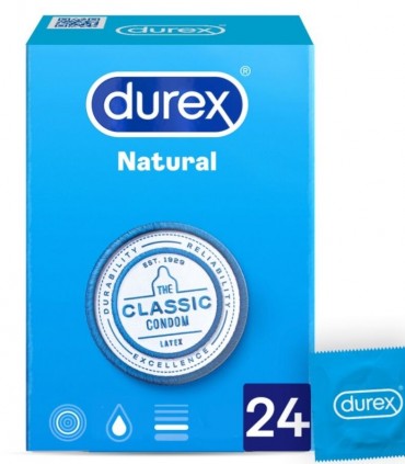 Durex Natural Plus 24 Unidades
