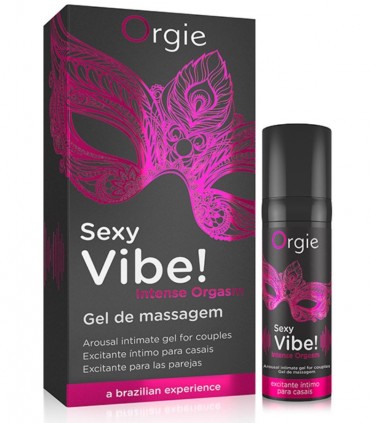 Orgie Sexy Vibe! Intense Orgasm Gel Para Parejas 15 ml