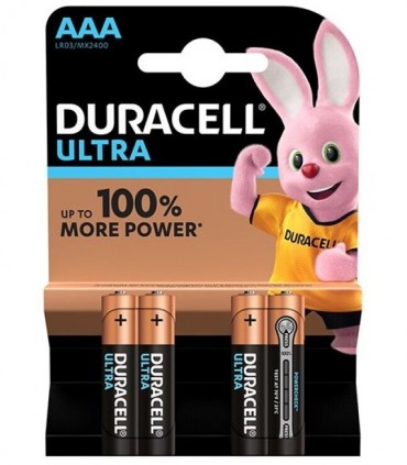 Duracell Ultra Power Pila Alcalina Aaa Lr03 Blister*4