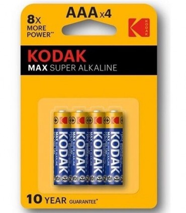 Kodak Max  Super Pila Alcalina Aa Lr6 Blister*4